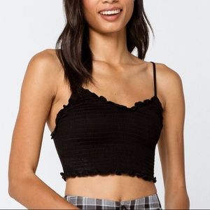 LAST CALL DONATING Ivy and Main Smock Crop Top Cami